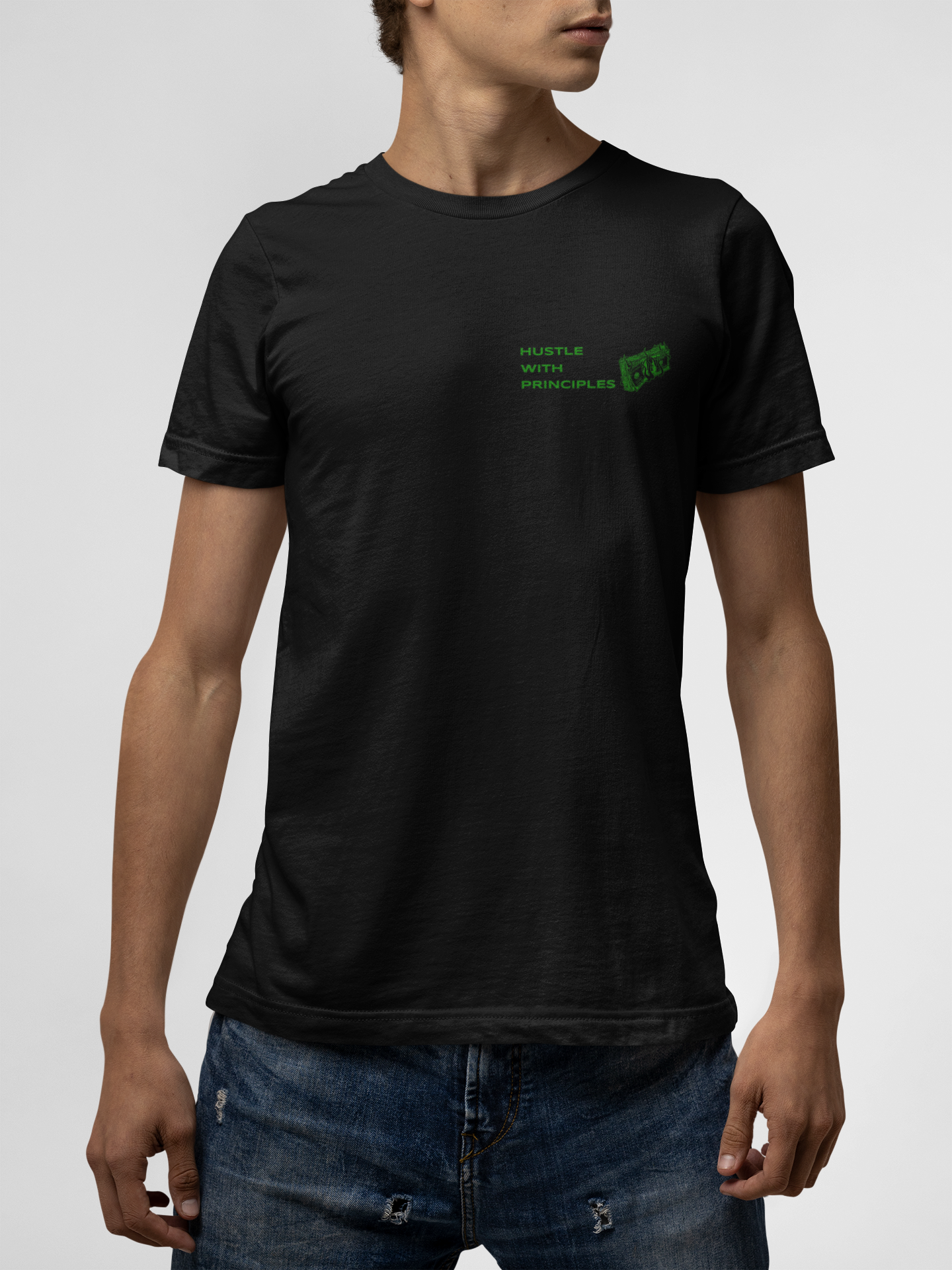 Hustle With Principles Premium Athletic Fit