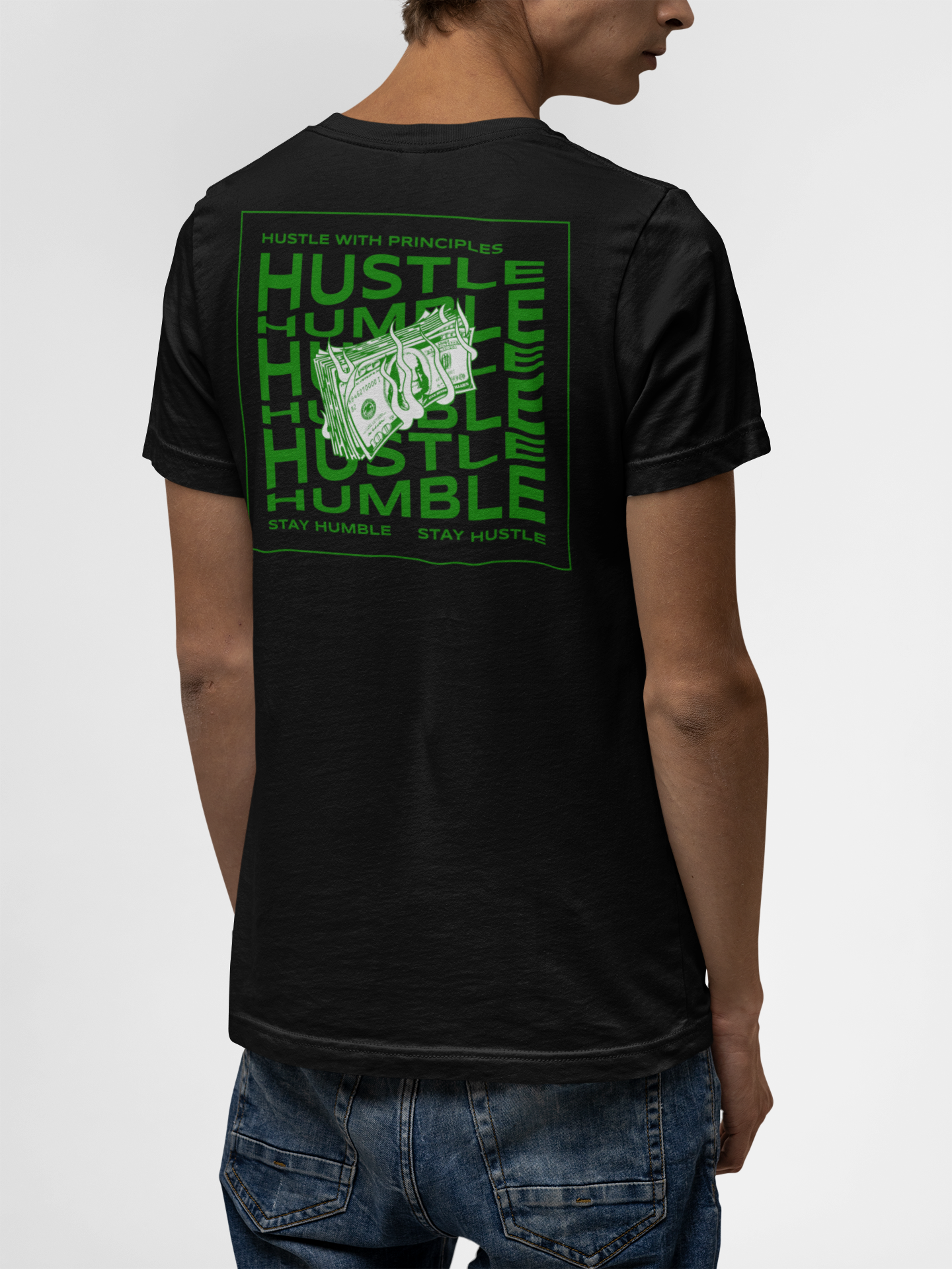 Hustle With Principles Premium Athletic Fit