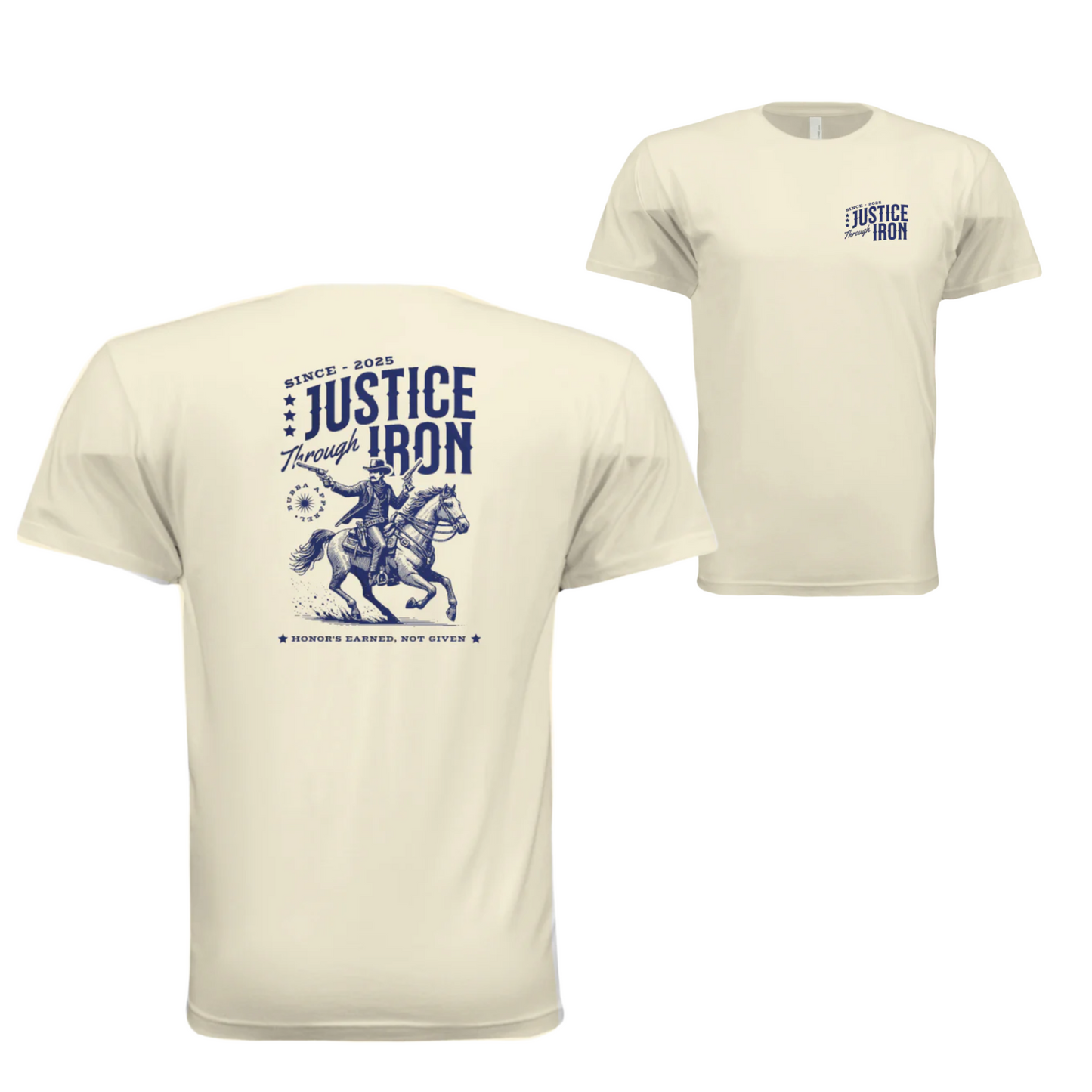 Justice Through Iron Premium Athletic Fit