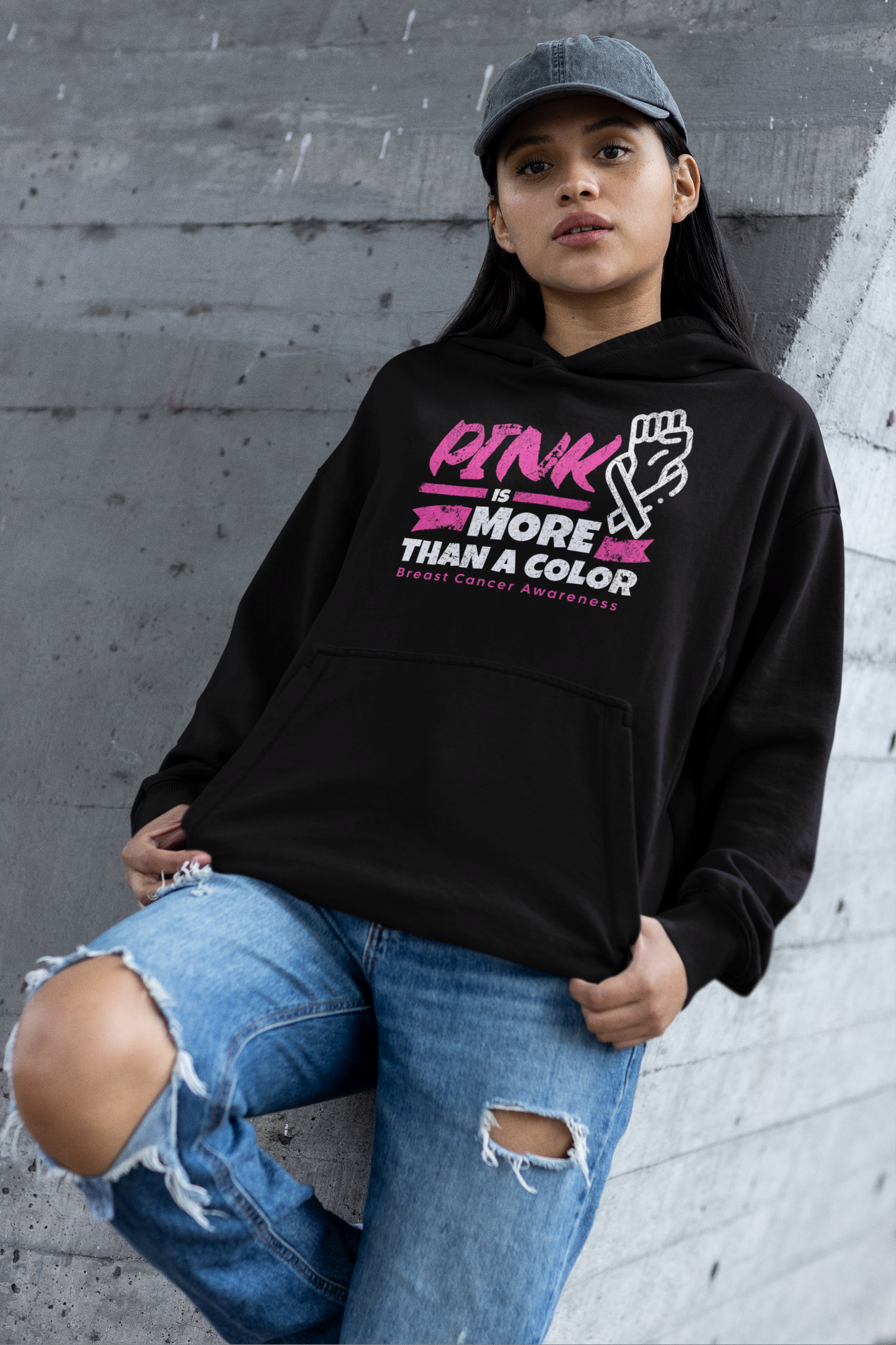 Pink Is More Than a Color - Men's Hoodie