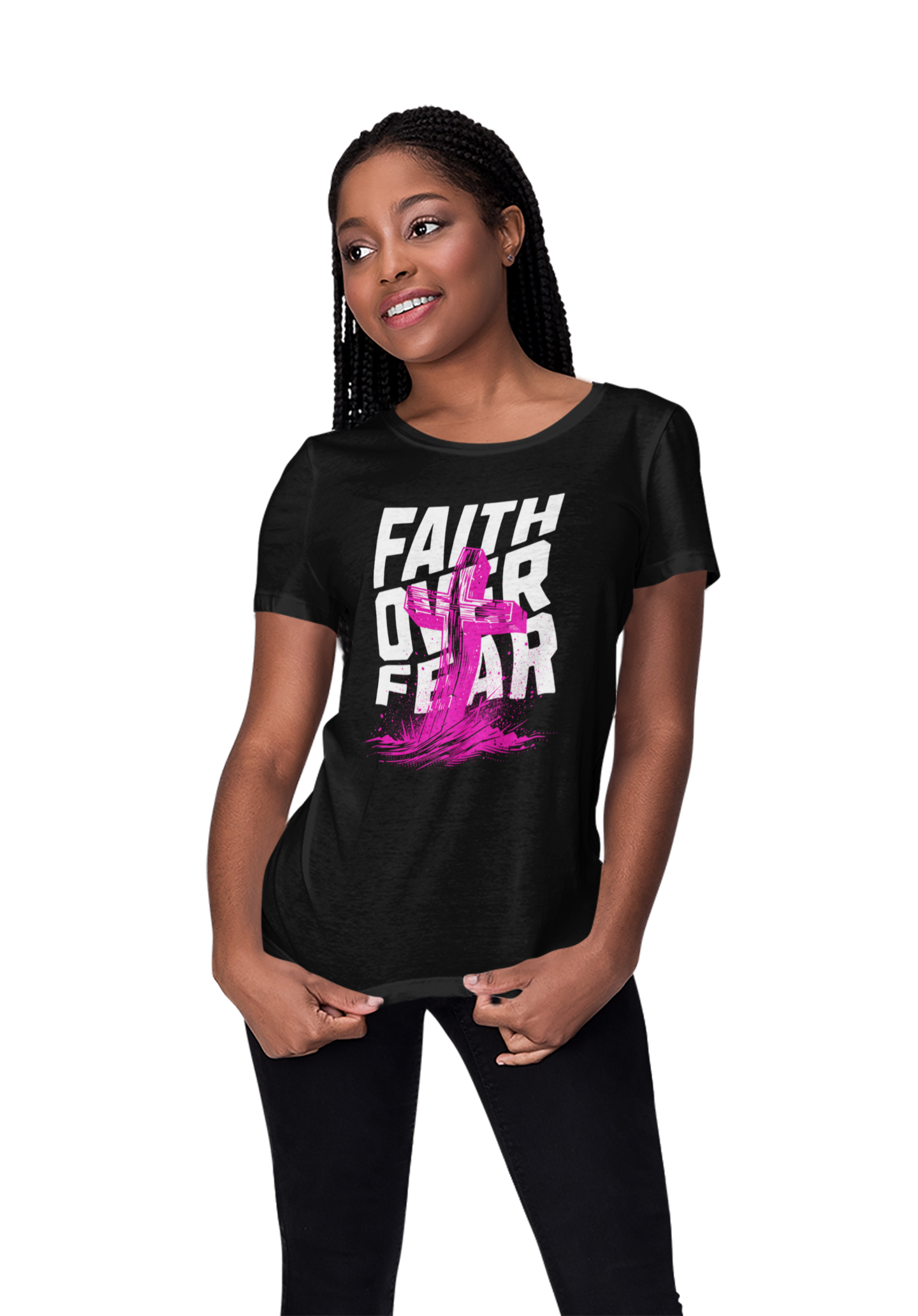 Faith Over Fear - Women's T-Shirt
