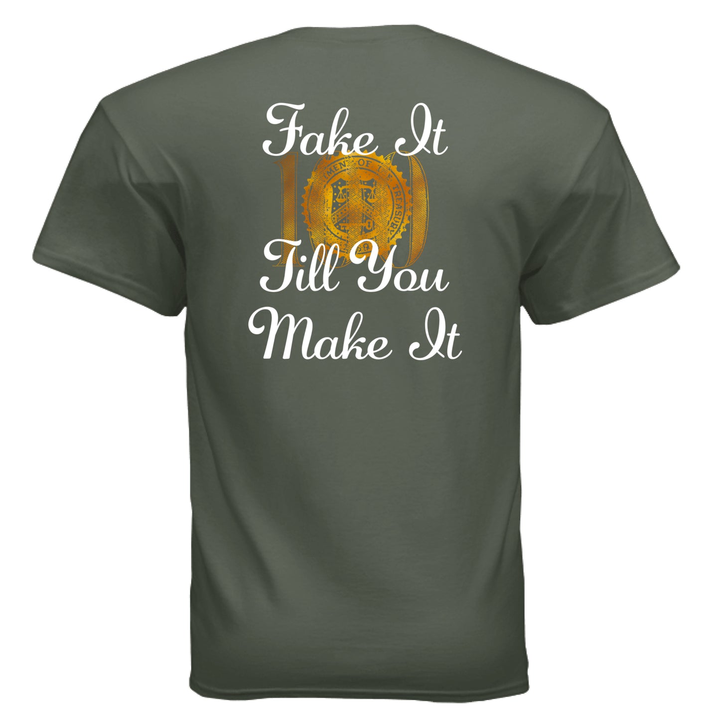 MILITARY GREEN - BACK