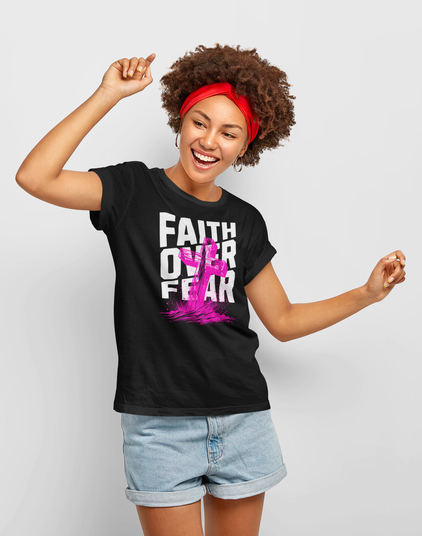 Faith Over Fear - Women's T-Shirt