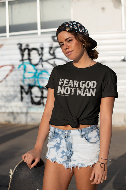 Fear God Not Man - Men's Crew Neck