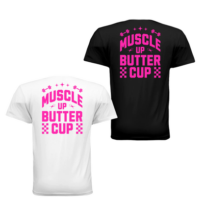 Muscle Up Butter Cup Pink Print