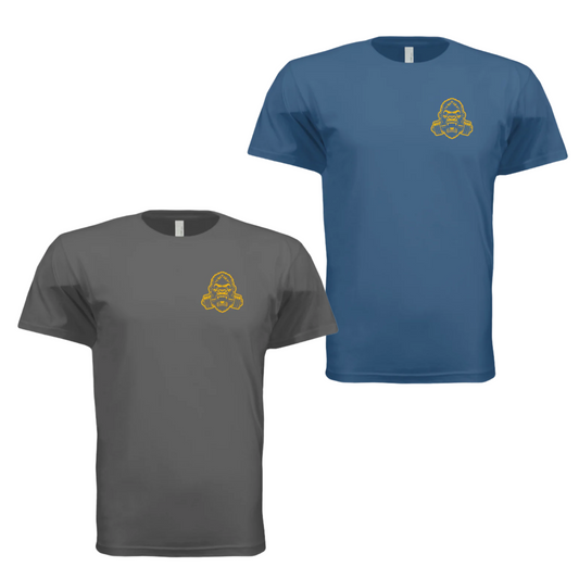 Muscle Up Butter Cup Gold Print