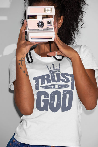 Trust In God - Men's Fitted Crew